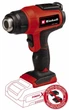 Фен аккумуляторный Einhell TE-HA 18 Li - Solo: 18В, 350°С/550°С, 200л/мин., без аккумулятора - изображение 4