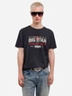 Koszulka męska bawełniana Big Star Enifer 906 S Czarna - obraz 1
