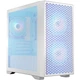 Корпус LogicConcept DART PRO ARGB MINI WHITE MESH fans 3x120mm без БЖ mATX - изображение 1