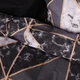 Наволочка MirSon Бязь 17-0694 Onyx Marble Tiles 50х50 см (2200010454352) - изображение 3