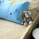 Простынь MirSon 150х220 см Kids Time 17-0463 Love stories бязь (2200008478346) - изображение 2