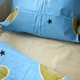 Простынь MirSon 150х220 см Kids Time 17-0463 Love stories бязь (2200008478346) - изображение 3