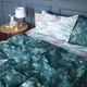 Простынь MirSon Бязь 17-0718 Emerald Foliage 180x220 см (2200010685046) - изображение 3