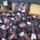 Простынь MirSon Бязь 17-0720 Ashen Hearts 180x220 см (2200010686166) - изображение 3
