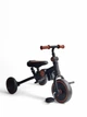 Велосипед-беговел 3в1 с родительской ручкой и козырьком Royal Leather Trike 105-2 трехколесный с максимальной нагрузкой до 60 кг с 2 режимами колес Черный - изображение 3