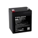 Аккумуляторная батарея для ИБП Prologix AGM 12V 5Ah F1 Black (PL12-5) - изображение 4