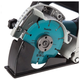 Професійний штроборіз Makita SG1251J : 1400 Вт, диск 125 мм, 3 см глибина, 10000 об/хв - зображення 3