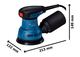 Професійна ексцентрикова шліфувальна машина Bosch GEX 125 (06013A8020) - зображення 2