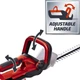 Мощный кусторез аккумуляторный Einhell GE-CH 1855/1 Li Solo с АКБ 18V 2.5Ah (3410502 4512097) - изображение 4