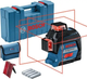 Профессиональный линейный лазерный нивелир Bosch Professional GLL 3-80 в кейсе с мишенью и чехлом SDRT_50601063S00 - изображение 1