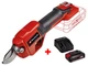 Секатор аккумуляторный Einhell GE-LS 18 Li-Solo (2.5Ah + зарядка): 18B, 28мм толщины, 0.9 кг (3408300) - изображение 1