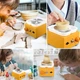 Детский мини гончарный круг Kotsy Желтый - изображение 8