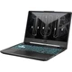 Ігровий ноутбук ASUS TUF A15, (FA506NCG-HN185), AMD Ryzen 7 7445HS до 4.7 ГГц, 15.6-дюймовий FHD, 16 ГБ, SSD 512B, NVIDIA GeForce RTX 3050 4 ГБ, Free DOS, графітово-чорний - зображення 4
