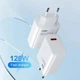 Турбо зарядний Xiaomi 120W Fast Charge Комплект адаптер + кабель 6A USB-A Turbo зарядка. Мережевий зарядний Xiaomi HyperCharge 120W Type-A EU - изображение 3