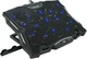 Охлаждающая подставка для ноутбука Ice Coorel K12 10-17" Black (YT35668) - изображение 1