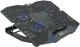 Охлаждающая подставка для ноутбука Ice Coorel K5 10-17" Black (YT35672) - изображение 1