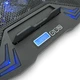 Охлаждающая подставка для ноутбука Ice Coorel K5 10-17" Black (YT35672) - изображение 4