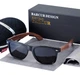 Брендовые солнцезащитные очки Wayfarer с поляризованными линзами BC8700 BARCUR DESIGN - изображение 1