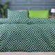 Простынь MirSon Ranforce Elite 17-0632&nbsp;Diamond&nbsp;Emerald 180x220 см (2200008466398) - изображение 3