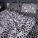 Простынь MirSon Бязь 17-0673 Monochrome Meows 180x220 см (2200010184778) - изображение 2