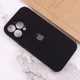 Чохол Silicone Premium case з захистом камери для iPhone 13 Pro Max Full Camera Protective black 9726 - изображение 2