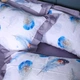 Наволочка с ушками MirSon Satin print Elit Azure Jay 40х40 см (2200005394304) - изображение 2