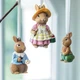 Набор из 3 статуэток Villeroy & Boch Spring Fantasy 4x2,8x7,1 см подвесной (3593890002) - изображение 5