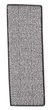 Запаска для швабры IDEA HOME Grey DS-342C Grey (32.5см) - изображение 2