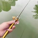 Удочка-ручка с катушкой FishscribePen, 1 м, золотая - изображение 3