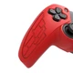 Чехол красный TOYILUYA + 9 в 1 колпачки для геймпада DualSense PS5 (силиконовые накладки) - изображение 2