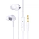 Проводные вакуумные наушники Baseus Encok HZ11 Wired Earphones, 3.5mm, 1.2m, (A00164200213-Z1) white - изображение 1