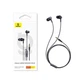 Дротові вакуумні навушники Baseus Encok HZ11 Wired Earphones, 3.5mm, 1.2m, (A00164200213-Z1) black - зображення 5