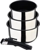 Набор ковшей со съемной ручкой Bergner Click&cook 1.5/2.1/3 л (BG-32293-MM) - изображение 1