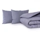 Набор антиаллергенный MirSon Eco-Soft Супер Теплый №9045 Eco Light Gray (одеяло 220x240 см + подушки 50х70 средние) (2200005995358) - изображение 3