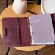 Професійний блокнот для дизайнера інтер’єру PROFESSIONAL JOURNALS в шкіряній обкладинці “Лондон”, Бордо - зображення 2