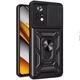 Чехол Epik Camshield Serge Ring ударопрочный для Xiaomi Poco M4 Pro 4G Черный - изображение 1