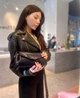 Сумка багет молодежная широкий ремень кожаная средняя синяя ARTiS Bags 1757 5607 - изображение 2