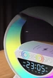 Ночник для детей аккумуляторный с часами G BT-3401 Smart Light Sound Machine Белый ночное освещение, детское освещение, лампа ночная - изображение 2
