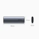 Внешний карман для SSD M.2 (NVME) M-KEY Ugreen 3.1 GEN2 CM400 Gray - изображение 2