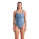 Купальник закритий для женщин Arena SOLID SWIMSUIT CONTROL PRO BAC серый Жен 42 005910-550 42 - изображение 3