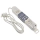 Мережевий фільтр-подовжувач 4 гнізда 2м з з/к USB+Type C з вимикачем [ECO019001004] Ornat АСКО - зображення 1