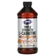 L-карнітин Now Foods L-Carnitine Sports потрійна сила рідкий смак цитрусу 3000 мг, 473 мл (NOW-00064) - зображення 1
