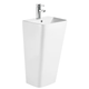 Раковина моноблок Mixxus STYLE-1101 с отверстием под смеситель и переливом 440х380х830mm (MI6696) - изображение 1