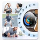 Смарт-годинник HOCO Y21 AMOLED Smart sports watch(call version) Silver (6942007624084) - зображення 7