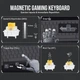 Игровая Клавиатура AJAZZ AK680 MAX White Магнитные свитчи. Проволочное 8000Hz/s. RGB Подсветка, Switch 0.1mm. Rapid Trigger - изображение 6