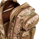 Рюкзак тактичний штурмовий 21 л 23x23x40 см нейлон Oxford 400D Zelart камуфляж multicam ZK-8 - зображення 10