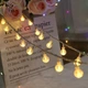 Гирлянда праздничная Светодиодная "Шарики прозрачные" 20 LED, 5м + переходник, 220V, IP44, Белый для нового года, для праздника, для ночного освещения, на день рождения - изображение 4
