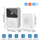Дверной видеозвонок, беспроводной со встроенной батареей, видеодомофон с wifi, Tuya, Smart Life, Белый - изображение 1
