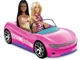 Кабріолет Барбі на дистанційному управлінні Barbie Hot Wheels RC Remote-Control Pink Convertible (JBH05) (JBH05) - изображение 4