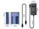 USB HUB 3.0 c дополнительным питанием, 4 USB порта - USB-хаб с блоком питания 12V3A(36W), алюминиевый корпус (700171) - изображение 8